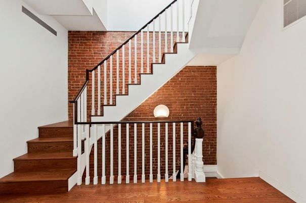 Interior, Stone Walls, Wood Texture Flooring