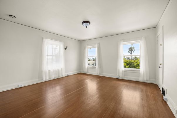 Empty room, Interior, Wood Texture Flooring