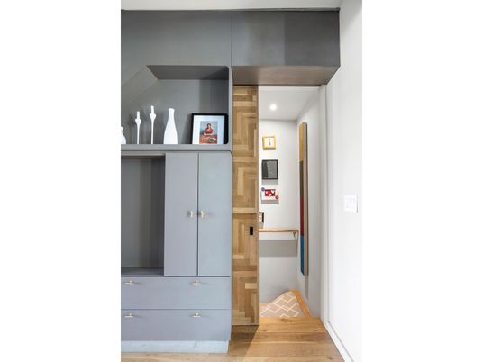 Interior, Recessed Lighting, Wood Texture Flooring
