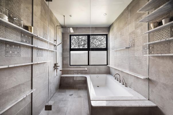 Bathroom, Interior, Pendant Lights, Recessed Lighting