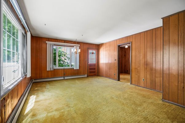 Empty room, Interior, Wooden Walls