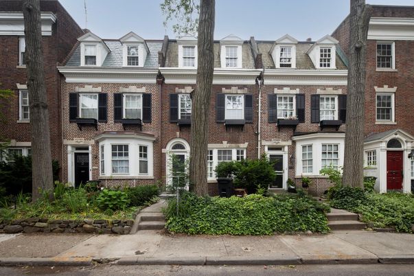 Exterior, Facade, Brick Facade, Rowhouse