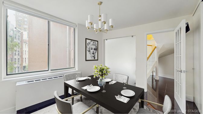 Chandelier, Dining room, Interior, Pendant Lights, Wood Texture Flooring