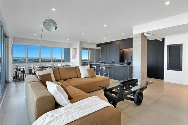 Dining room, Interior, Kitchen, Living room, Pendant Lights, Recessed Lighting