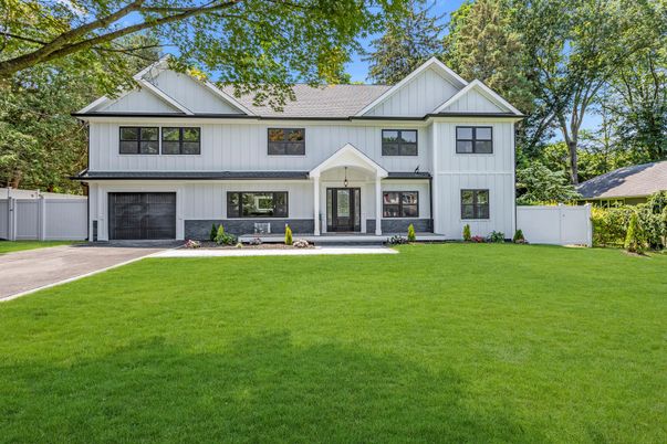 Attached, Backyard, Exterior, Facade, Farmhouse