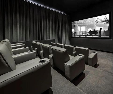 Home Theatre Room, Interior, Projection Screen, Theatre Room