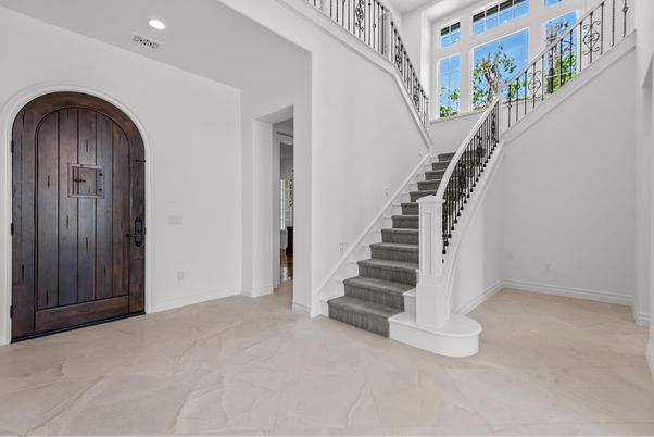 Interior, Marble, Recessed Lighting