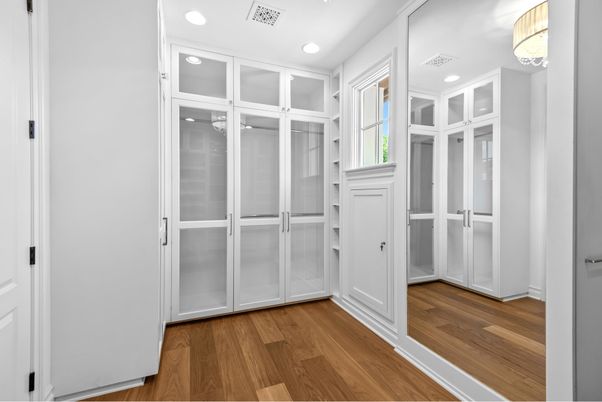 Interior, Recessed Lighting, Walk-in Closets, Wood Texture Flooring