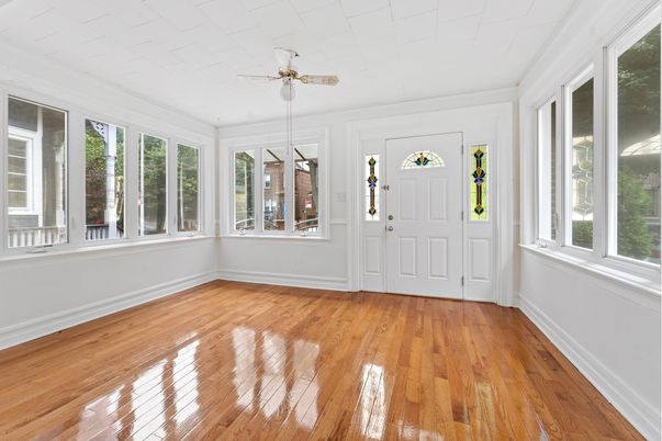 Empty room, Interior, Wood Texture Flooring