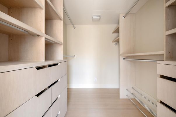 Interior, Walk-in Closets, Wood Texture Flooring
