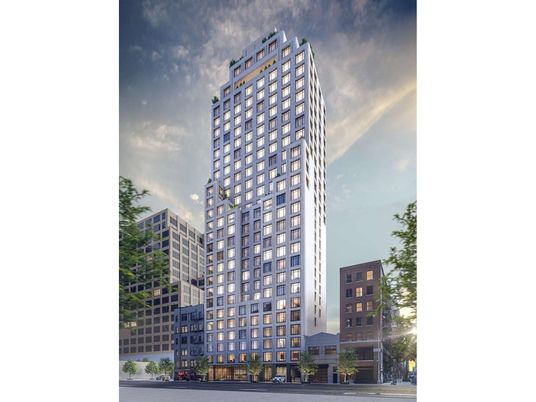 Exterior, Facade, Highrise