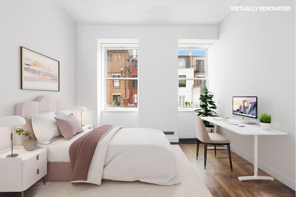 Bedroom, Home Office, Interior, Wood Texture Flooring