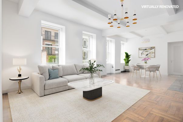 Dining room, Interior, Living room, Pendant Lights, Wood Texture Flooring