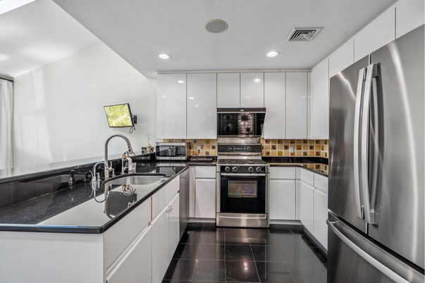 Interior, Kitchen, Recessed Lighting, Stainless Steel Appliances
