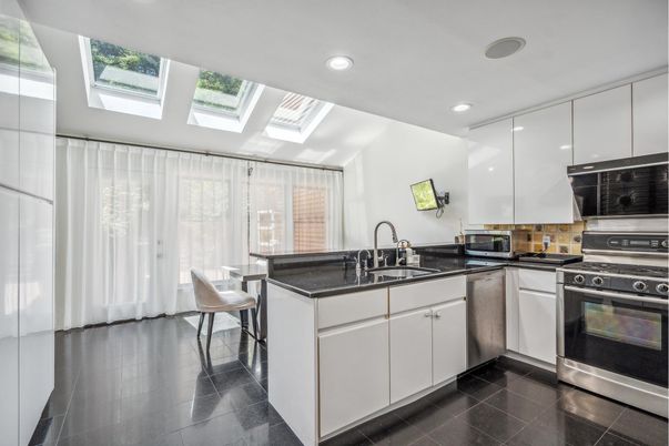 Interior, Kitchen, Recessed Lighting, Stainless Steel Appliances