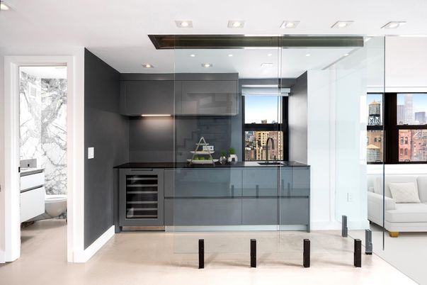 Bathroom, Interior, Recessed Lighting