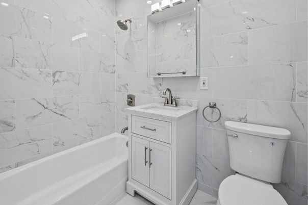 Bathroom, Interior, Marble Walls