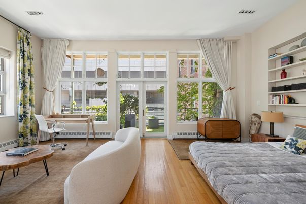 Bedroom, Home Office, Interior, Wood Texture Flooring