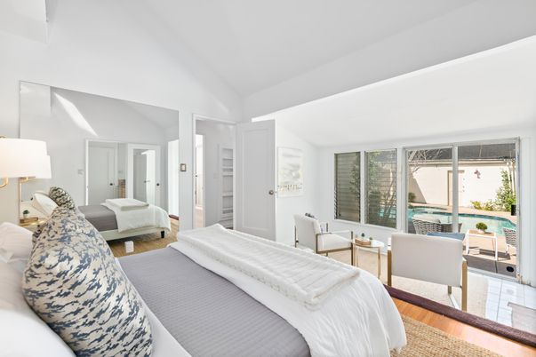 Bedroom, Interior, Water, Wood Texture Flooring