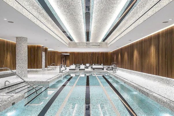 Interior, Pool, Recessed Lighting