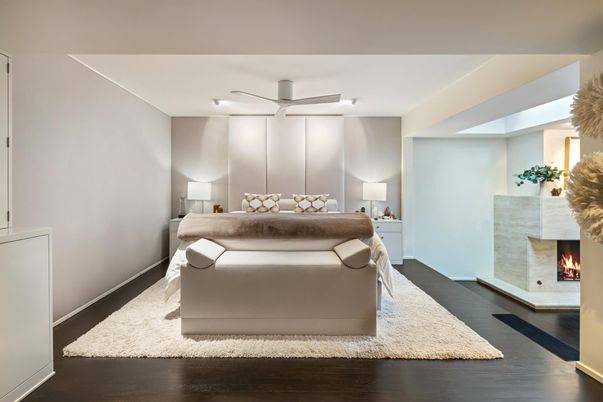 Fireplace, Interior, Wood Texture Flooring