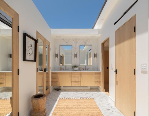 Bathroom, Dual Sink Vanities, Interior, Marble