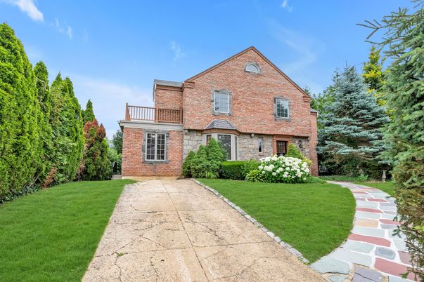 Exterior, Facade, Brick Facade, Tudor Revival