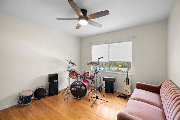 Fitness Equipment, Interior, Wood Texture Flooring