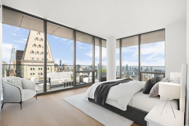 Bedroom, Interior, Water, Wood Texture Flooring