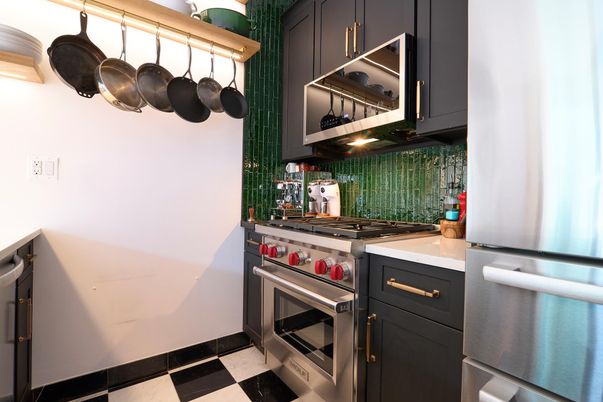 Interior, Kitchen, Stainless Steel Appliances