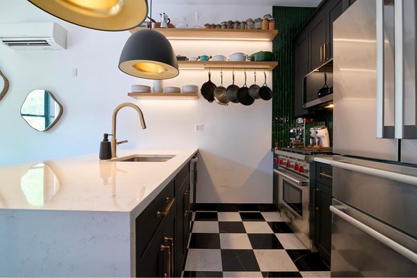 Interior, Kitchen, Stainless Steel Appliances