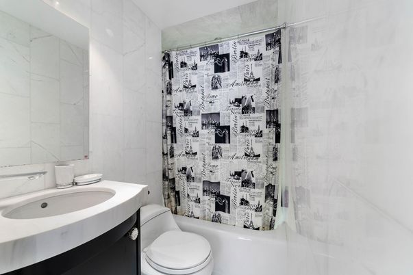 Bathroom, Interior, Marble Walls
