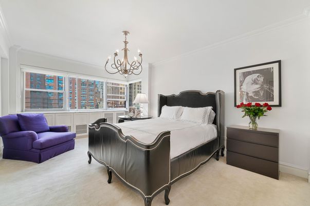 Bedroom, Chandelier, Interior