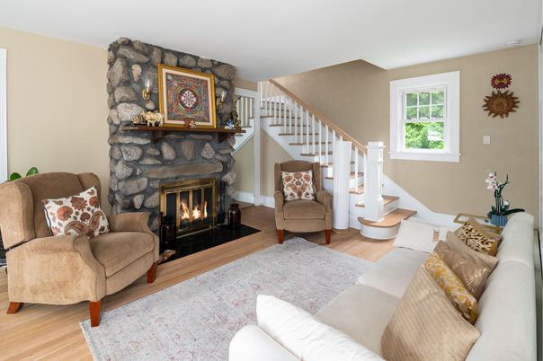 Fireplace, Interior, Living room, Wood Texture Flooring