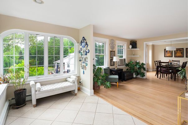 Dining room, Interior, Wood Texture Flooring