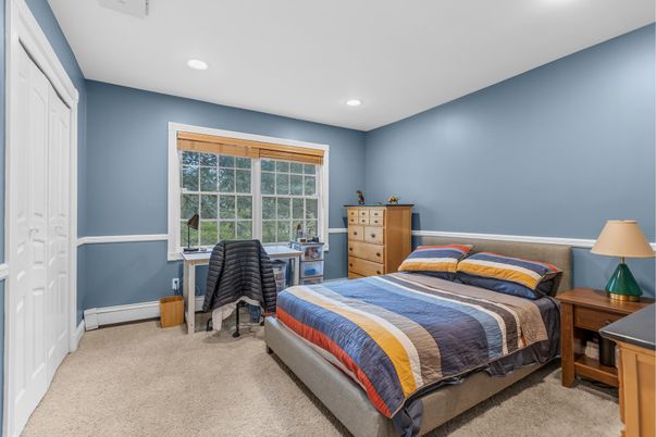 Bedroom, Home Office, Interior, Recessed Lighting
