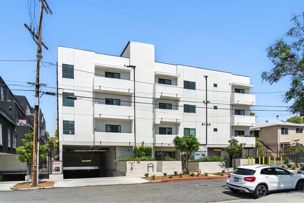 Exterior, Facade, Condo Building