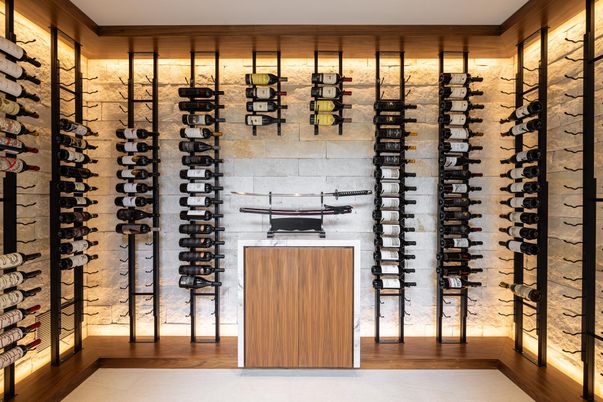 Interior, Wine Storage, Wood Texture Flooring