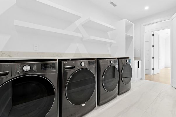 Interior, Recessed Lighting, Washer
