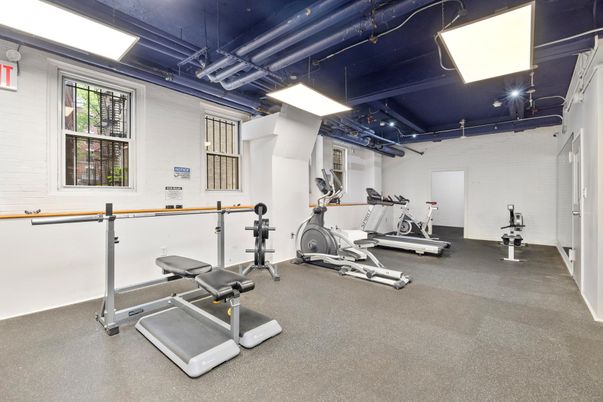 Fitness Equipment, Interior, Recessed Lighting