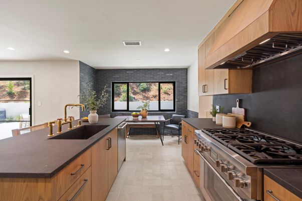 Dining room, Interior, Kitchen, Living room, Recessed Lighting, Stainless Steel Appliances