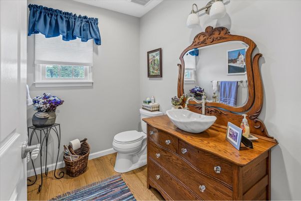 Bathroom, Interior, Wood Texture Flooring
