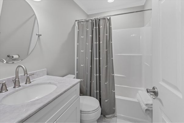 Bathroom, Interior, Recessed Lighting