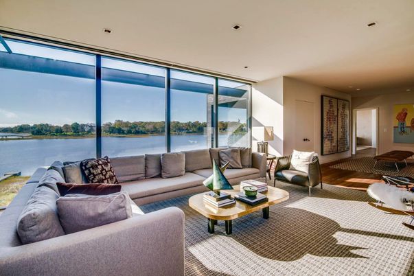 Interior, Living room, Recessed Lighting, Water