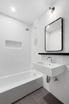 Bathroom, Interior, Recessed Lighting