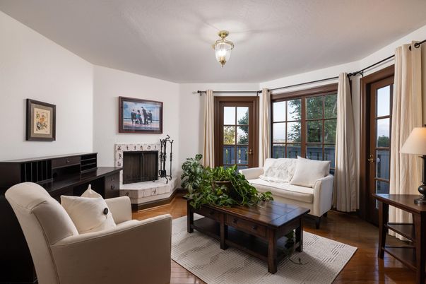 Fireplace, Interior, Living room, Water, Wood Texture Flooring