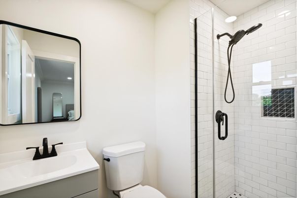Bathroom, Interior, Recessed Lighting