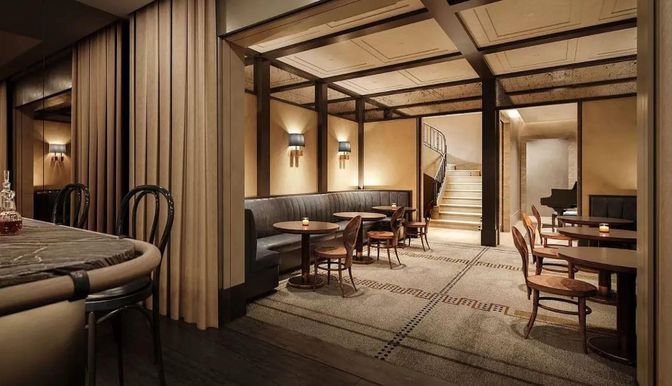 Dining room, Interior