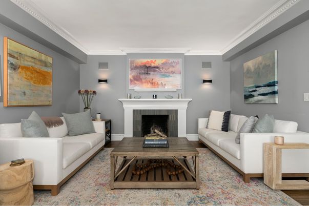 Fireplace, Interior, Living room