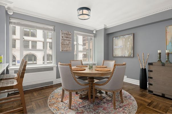 Dining room, Interior, Wood Texture Flooring